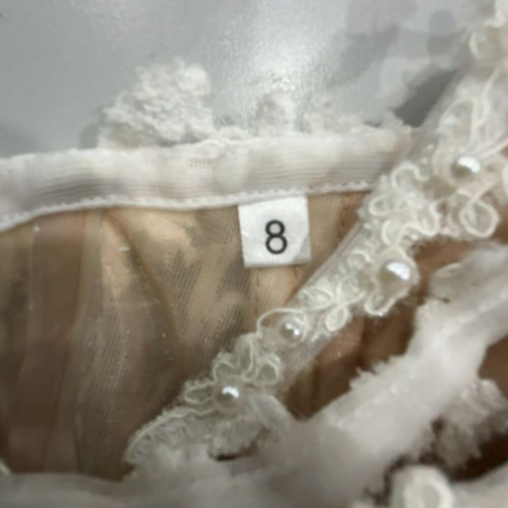 Rosie Etienne Lara Dress in White - Picture 9 of 9